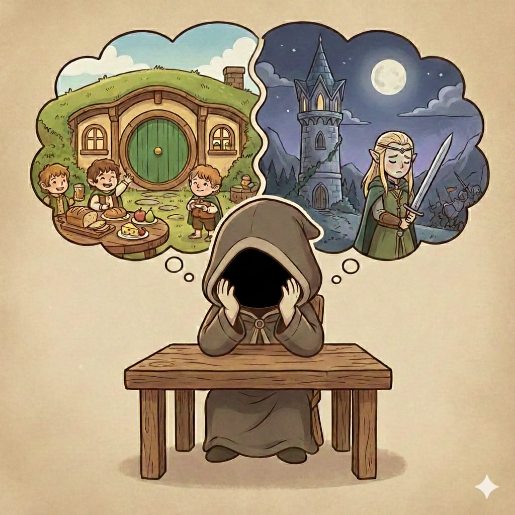 エルフかホビットか迷う私