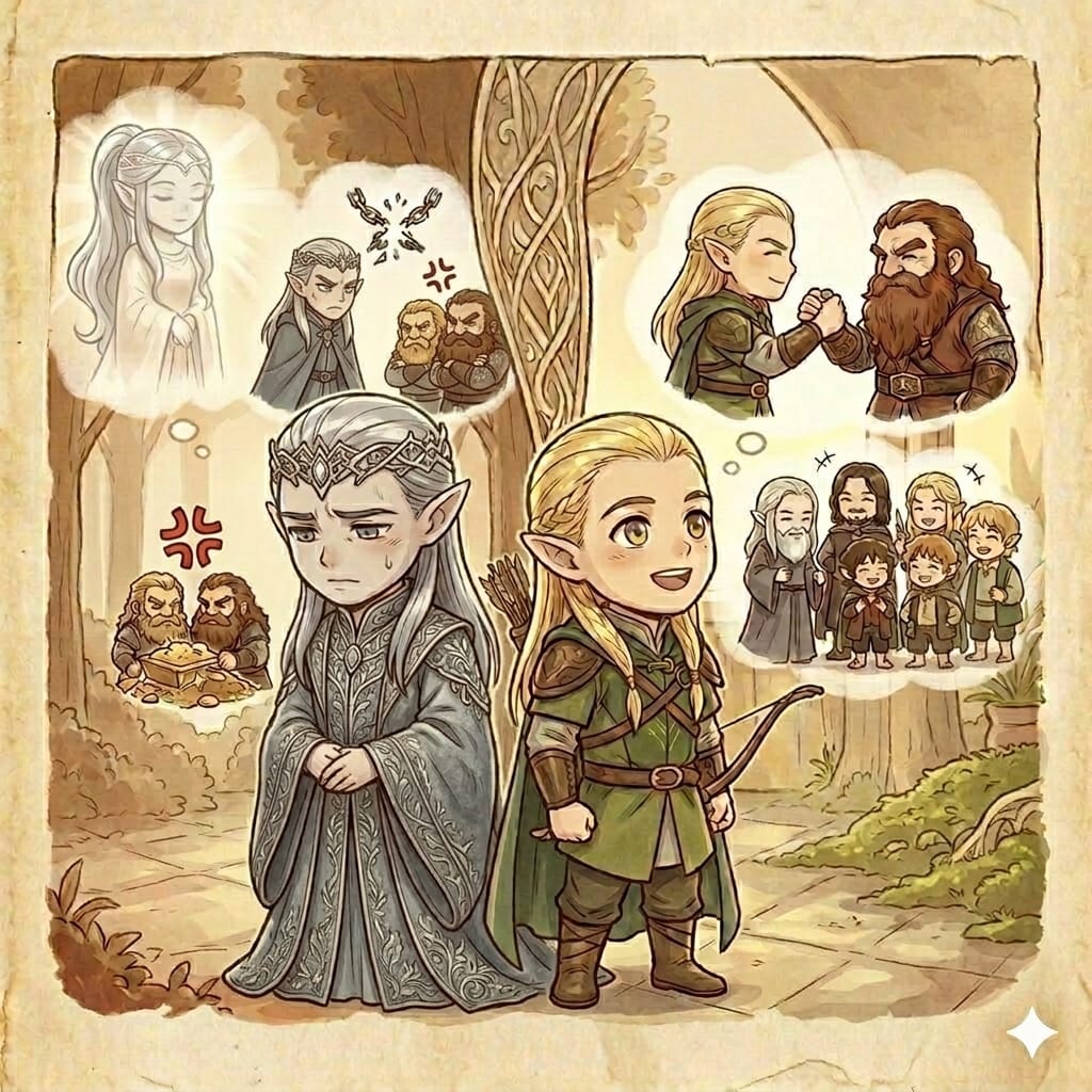 シンゴルとレゴラス